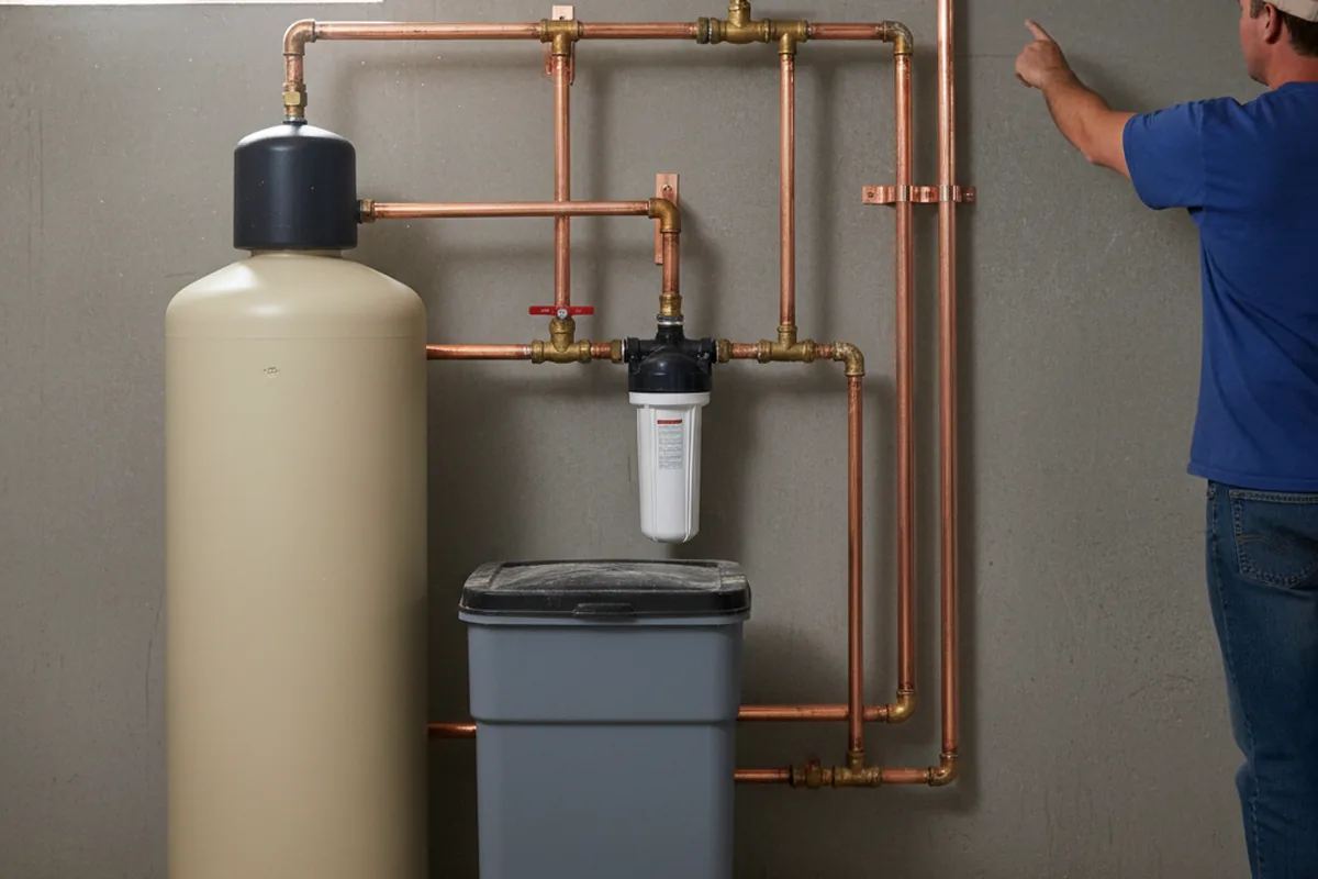 Whole-house water treatment system installed in Bradley